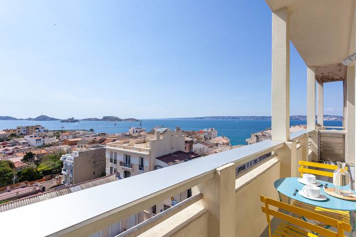 Appartement de vacances pour 6 personnes, avec balcon