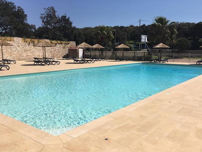 Camping Campo di Liccia - Mobilhome 2 personnes - climatisé 1 chambre in Bonifacio, Arrondissement de Sartène