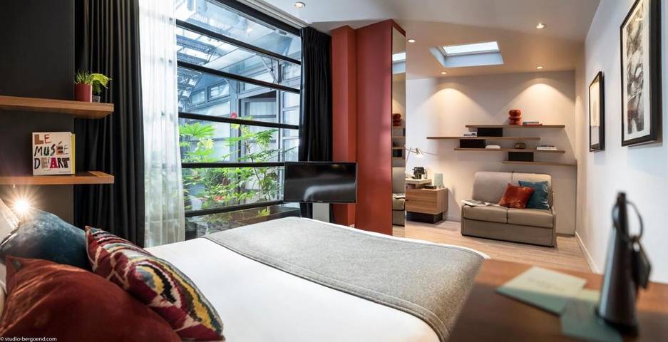 Hôtel pour 2 personnes, avec terrasse