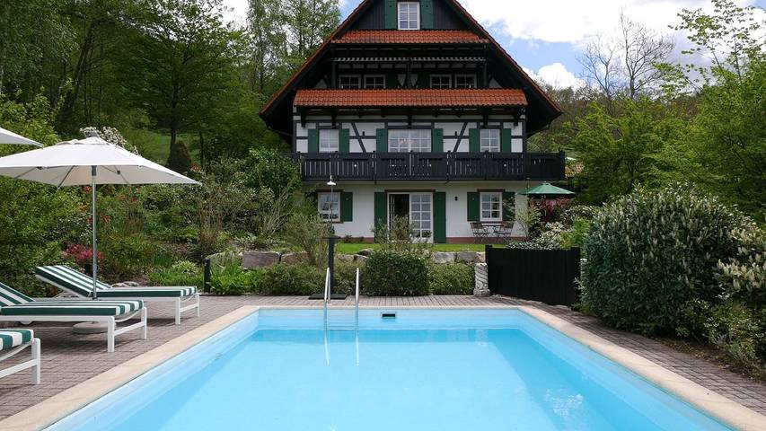 Ferienwohnung für 4 Personen, mit Garten und Sauna, kinderfreundlich in Sasbachwalden