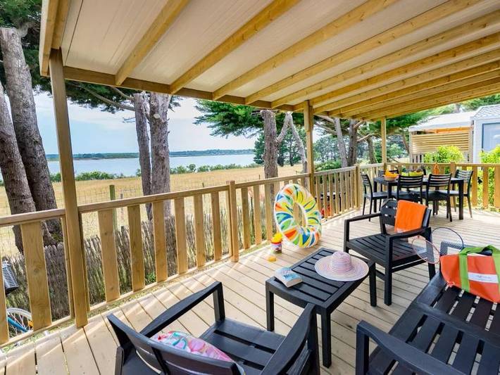 Mobil home pour 6 personnes, avec bassin pour enfant à Assérac - 2