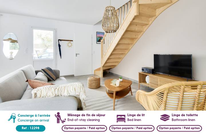 Location de vacances pour 8 personnes, avec terrasse à La Guérinière - 4