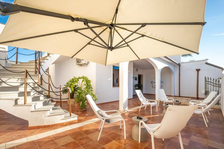 Kamer Tonno - Le Chele met Uitzicht op Zee, Wi-Fi en Airconditioning in Lido Max, Porto Cesareo