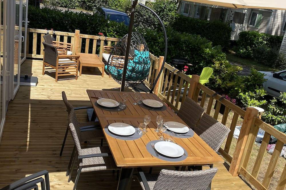 Loue mobil-home 6pers 40 m2  à Partir De  250 € la semaine in Pont-Aven, Région de Quimper