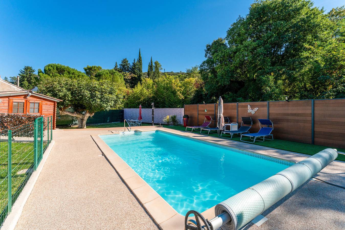 Gite - chambre d'hôtes l'occitania 44m² - chambre et annexe 55 m2 in Saint-Ambroix, Parc national des Cévennes