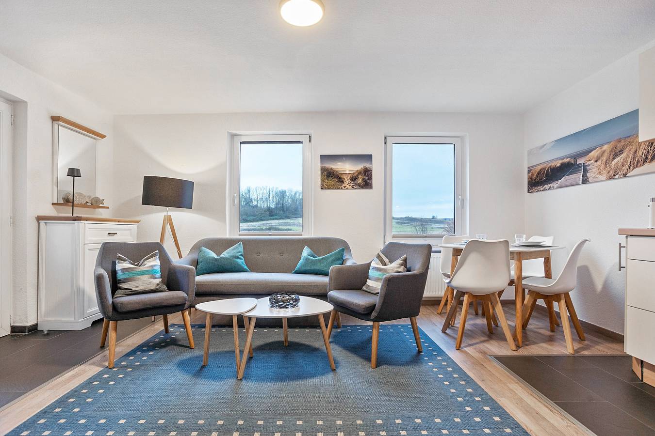 Entire apartment, Apartment '3 Sandstrand' with Lake View, Private Terrace and Wi-Fi in Seedorf (Sellin), Sellin