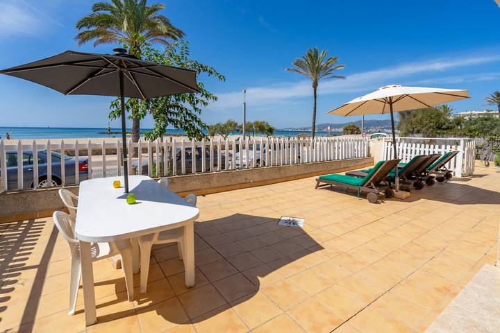 Ferienhaus mit Meerblick für 8 Personen, mit Terrasse in 