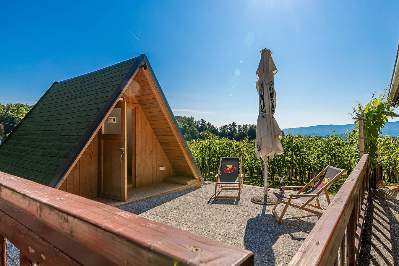 Vineyard Cottage Hočevar With Sauna in Neustadtl, Slovenia