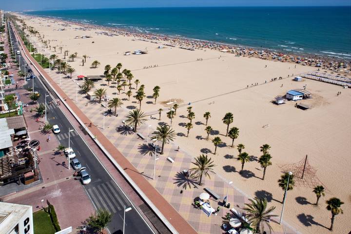 Ferienwohnung für 5 Personen, mit Balkon in Gandia
