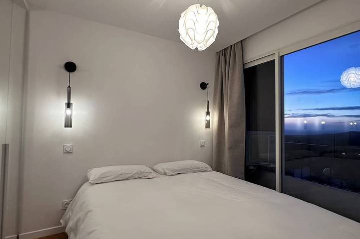 Ganze Wohnung, Appartement Contemporain Rénové Entre Terre et mer Avec Piscine in Calenzana, Calvi und Umgebung