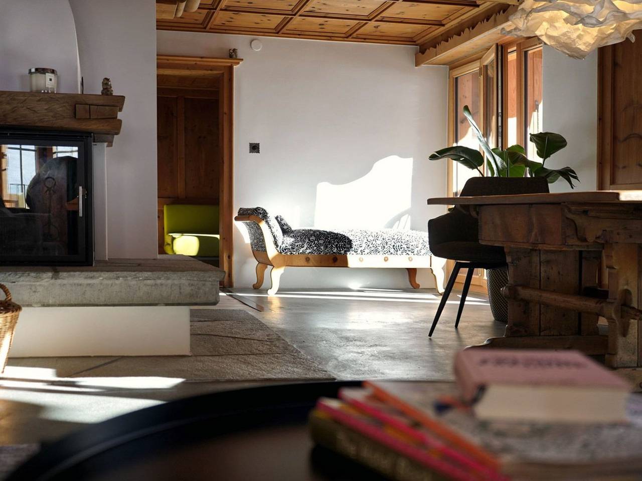 Ganze Wohnung, Kasperhuus Klosters in Klosters-Serneus, Plessur Alpen