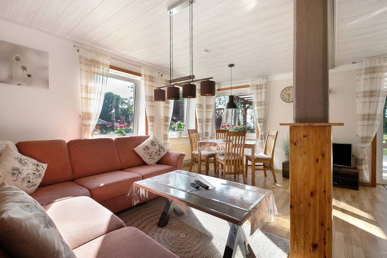 Ganze Wohnung, Ferienwohnung 'Bi Tiessens To Hus' mit privater Terrasse, Gemeinschaftsgarten und Wi-Fi in Arkebek, Albersdorf und Umgebung