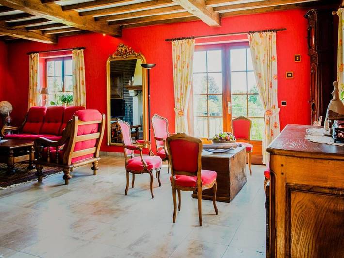 Location de vacances pour 9 personnes, avec terrasse et jardin, animaux acceptés dans Gros Fays - 4