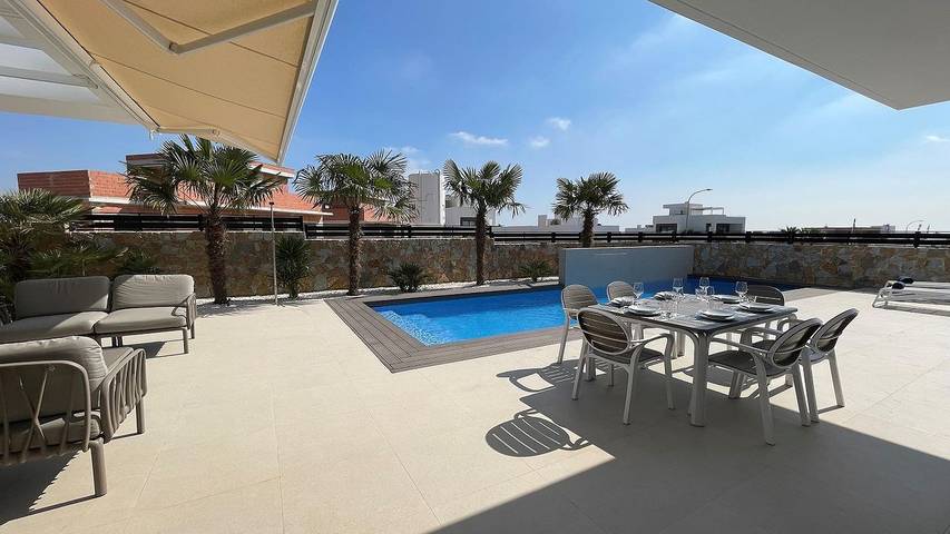 Ferienhaus für 7 Personen, mit Pool in Ciudad Quesada