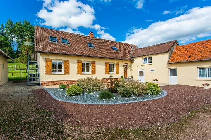 Maison de vacances pour 15 personnes, avec Jardin à Coupelle-Vieille