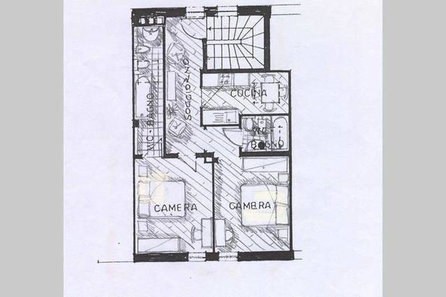 Ganze Wohnung, Two-Bedroom Apartment - Attic in Villgratner Berge, Toblach