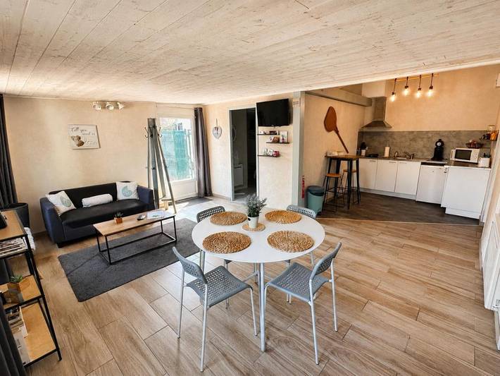 Appartement de vacances pour 4 personnes, avec Terrasse et Jardin