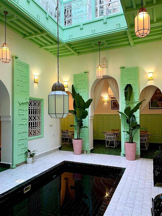 Maison d’hôte pour 2 personnes, avec vue ainsi que terrasse et piscine à Rabat - 2