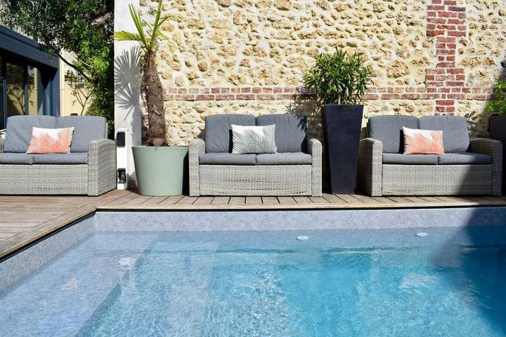 Hôtel pour 2 personnes, avec sauna et terrasse ainsi que jacuzzi et piscine, animaux acceptés dans Casino de Deauville - 3