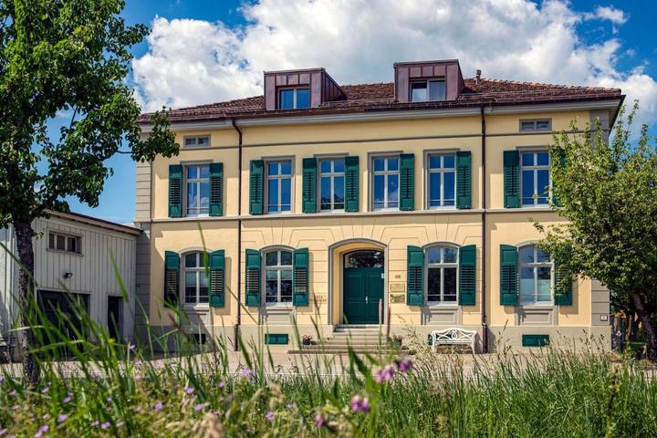 Ferienwohnung für 2 Personen, mit Ausblick und Garten, mit Haustier im Thurgau