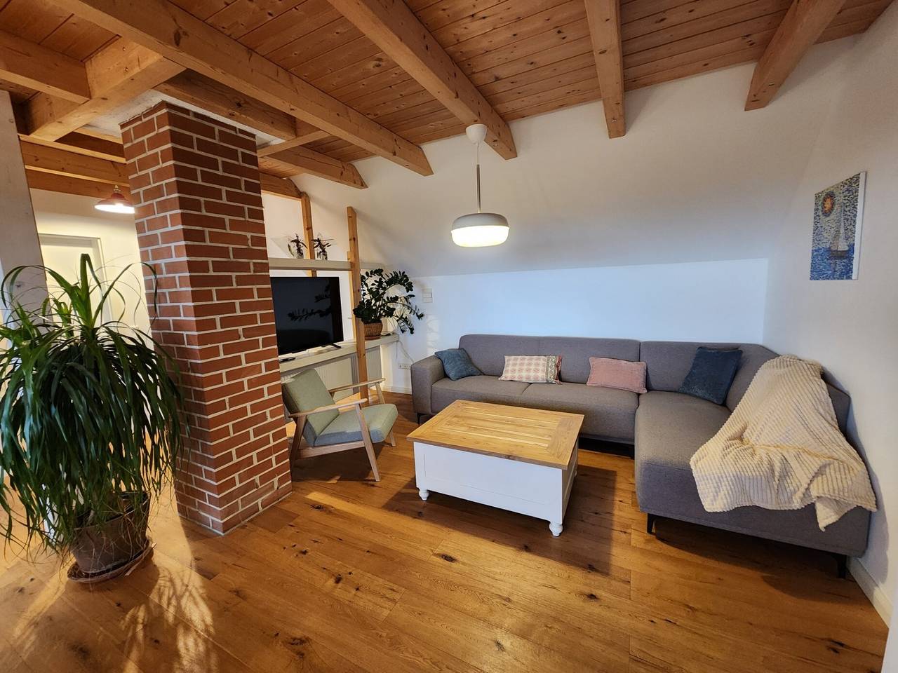 Ganze Wohnung, Öko Fewo mit Alpenblick, Garten & Pool in Bodolz, Bayerisch Schwaben