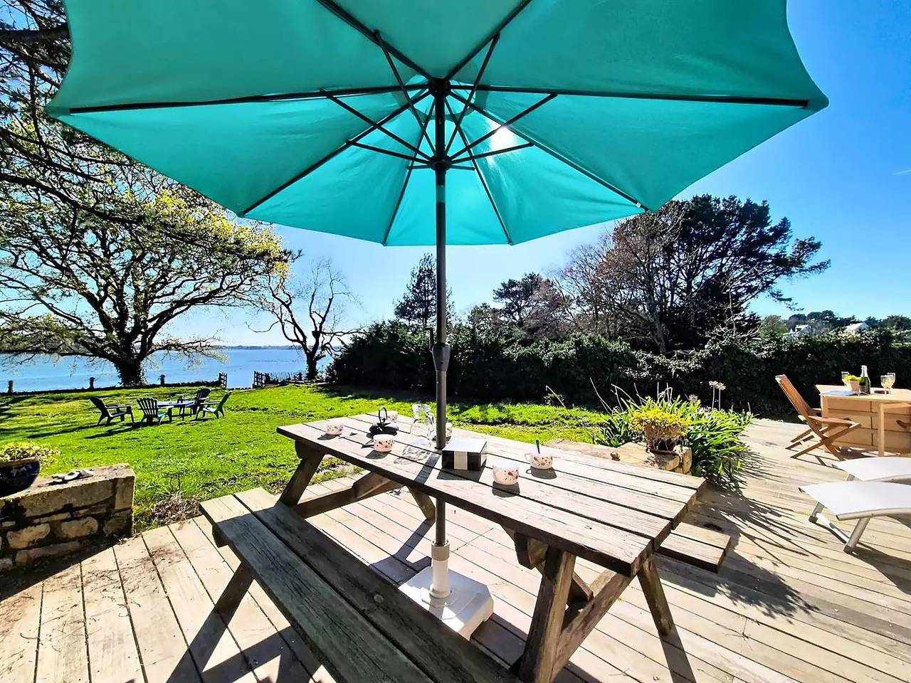 Ste Hélène - Haus 4 Zimmer -102m2 -Wifi- Meerblick in Sainte-Hélène, Côte des Mégalithes