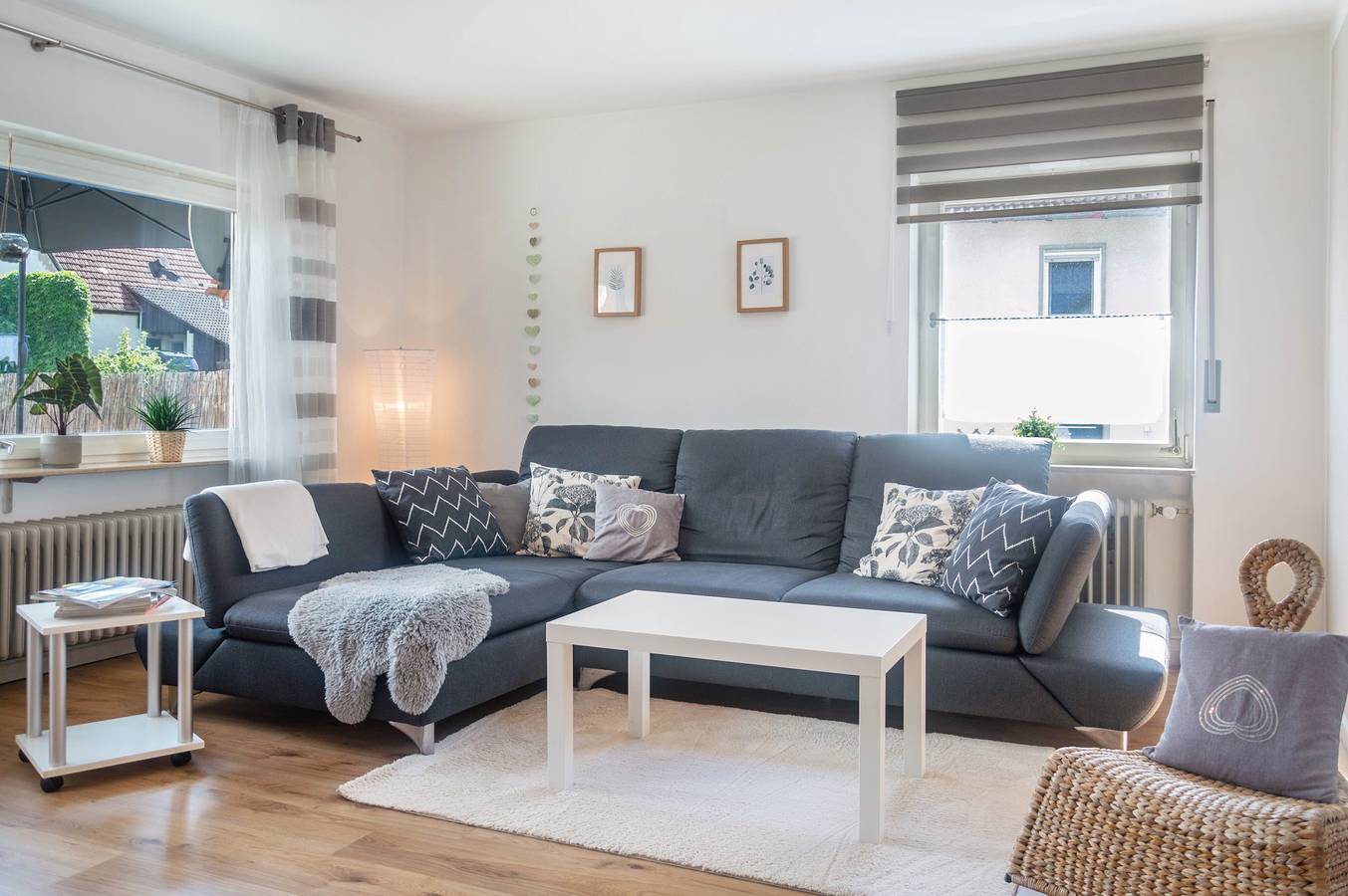 Ganze Wohnung, Apartment „Dorfliebe“ mit privater Terrasse und eigenem Garten in Gerolfingen, Romantische Straße