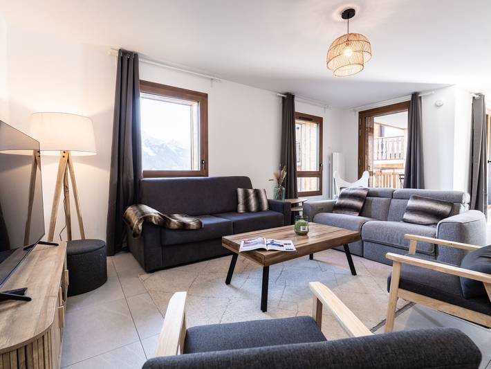 Apartamento entero, Apartamento Nuevo de 5 habitaciones a 20m de las pistas con garaje doble in La Plagne, Aime-la-Plagne