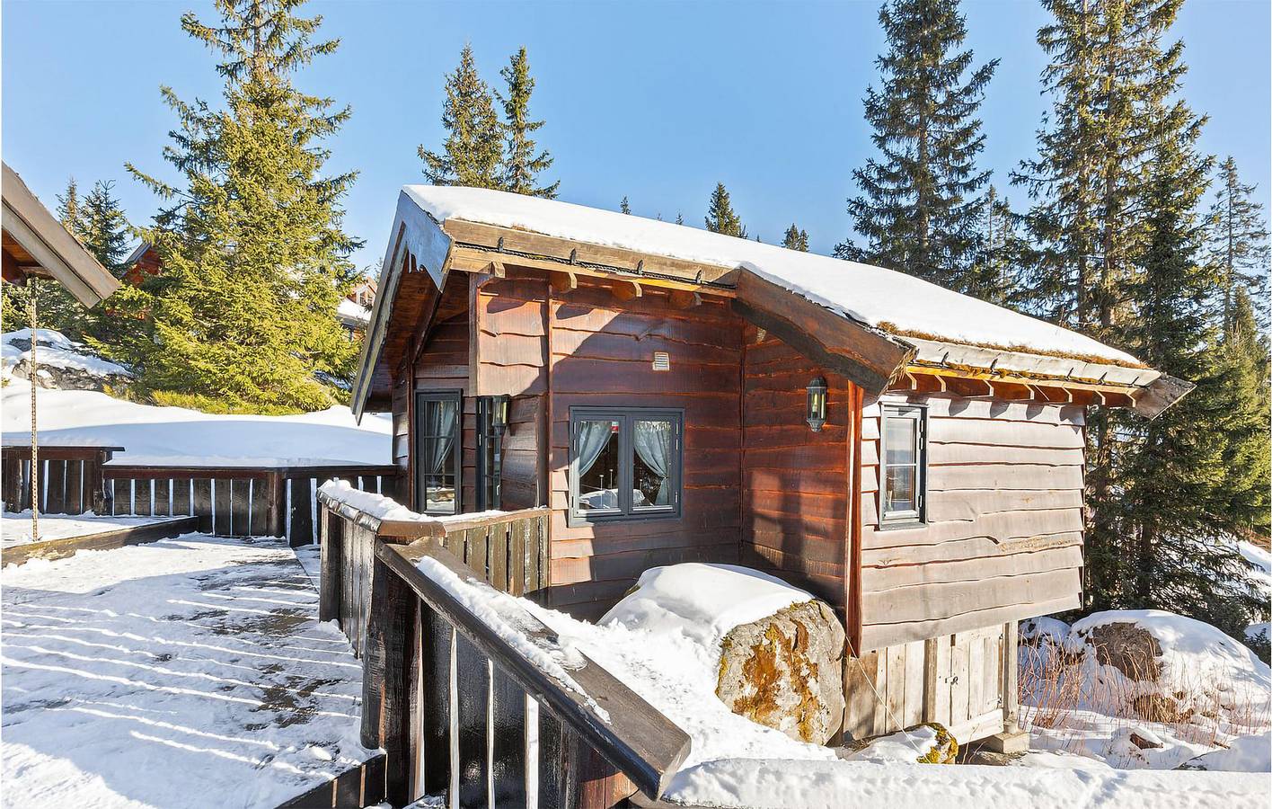 Ferienhaus für 9 Personen mit Terrasse in Hafjell, Øyer