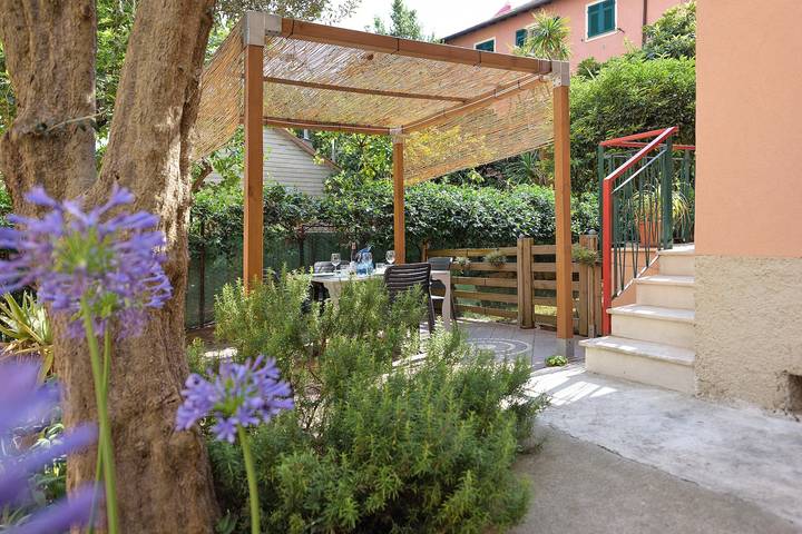 Vakantieappartement voor 4 personen, met Tuin