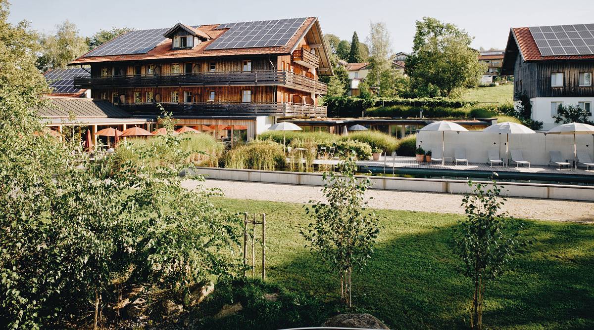 Biohotel Pausnhof - Doppelzimmer Haupthaus in Sankt Oswald-Riedlhütte, Ostbayern