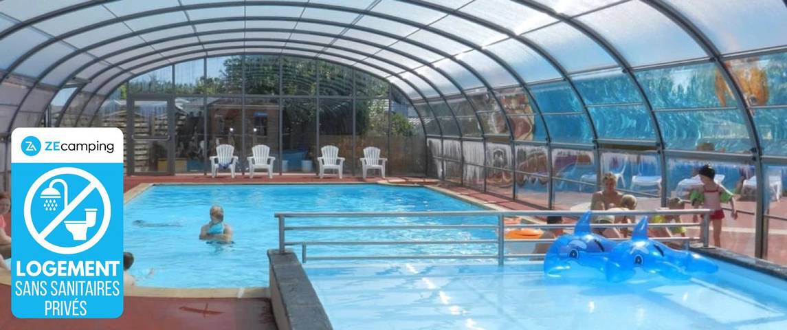 Tente pour 2 personnes, avec bassin pour enfant dans Cotentin - 2