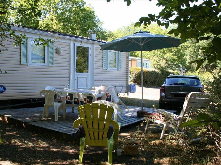 Camping Le Picouty - Mobilheim 5 personen - Mh2 Confort Plus 28 m² in Payrac, Quercy