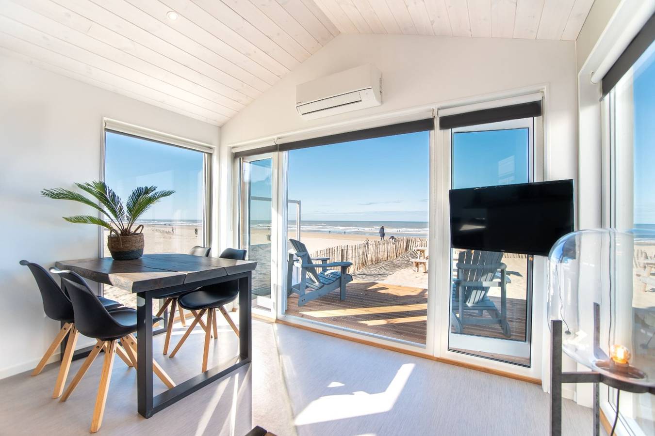 Bungalow voor 2 personen met terras in Zandvoort, Nederlandse Noordzeekust