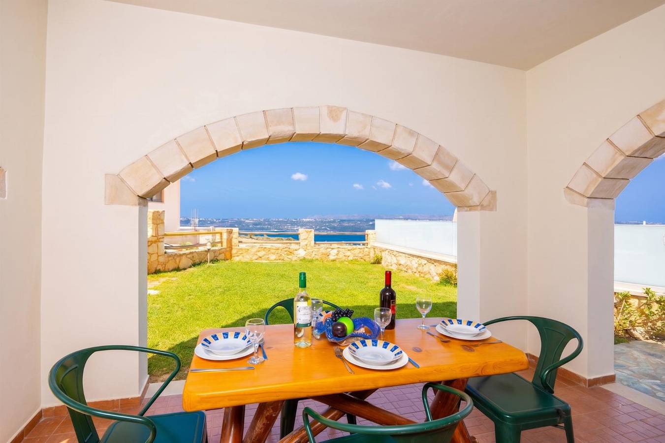 Villa voor 5 personen met tuin in Chania en omgeving