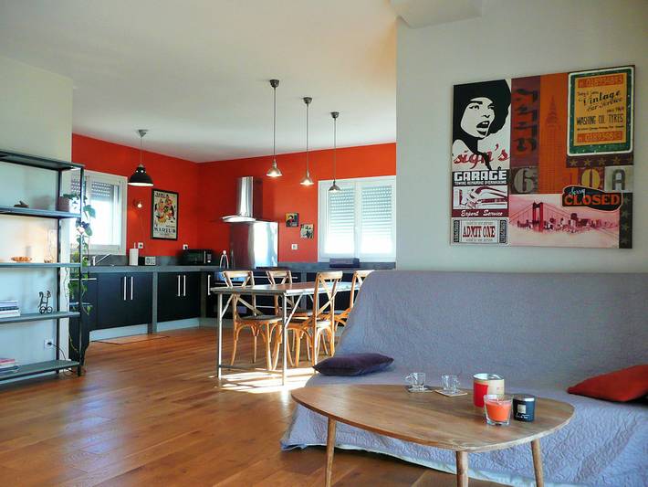 Villa pour 5 personnes, avec terrasse et jardin