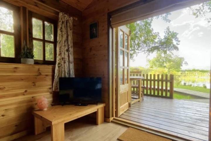 Cabane en bois pour 2 personnes avec jardin in Cambridgeshire