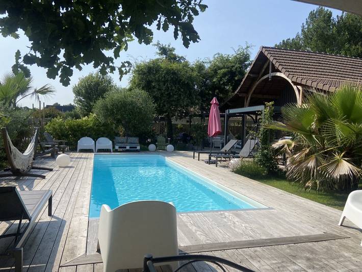 Chambre d’hôte pour 2 personnes, avec jardin ainsi que jacuzzi et piscine en Gironde - 3