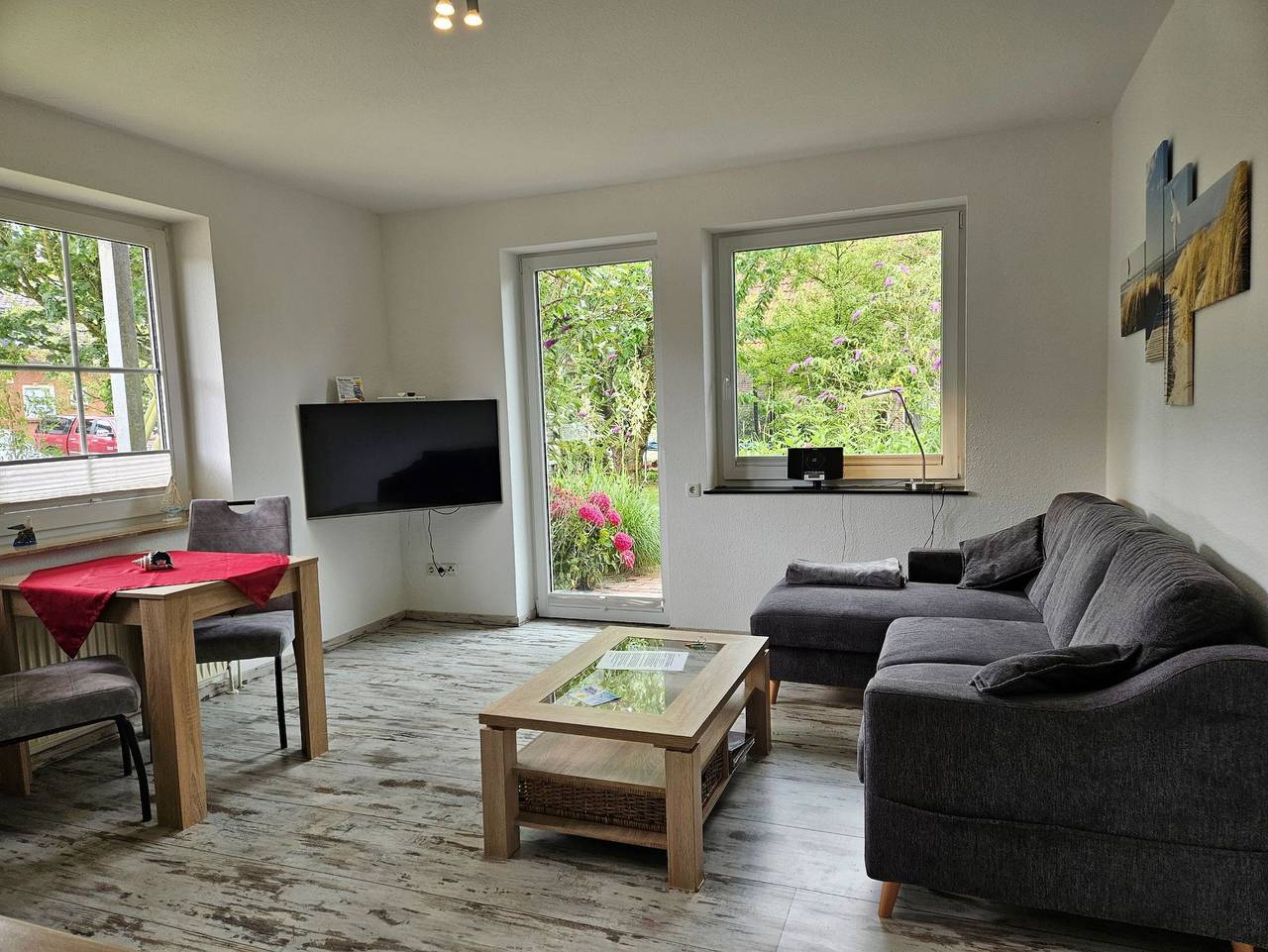Ganze Ferienwohnung, Terrassenwohnung Strandlust - Ferienwohnung Strandlust in Hooksiel, Metropolregion Bremen-Oldenburg