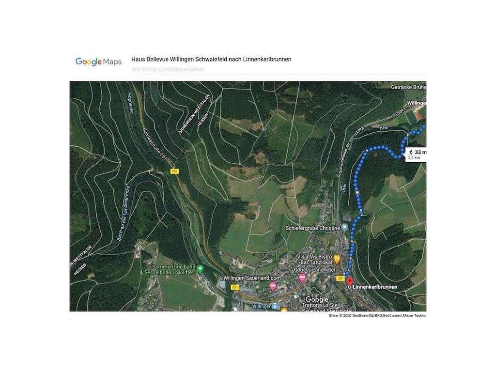 Bellevue (inkl. Meinecard+) in Schwalefeld, Willingen