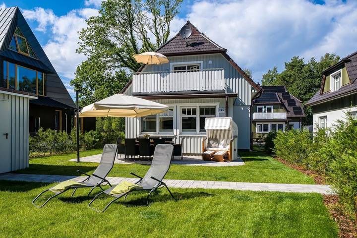 Ferienhaus für 7 Personen, mit Sauna und Garten