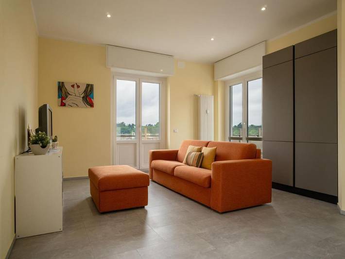 Gîte pour 4 personnes, avec balcon et vue à Novi Ligure