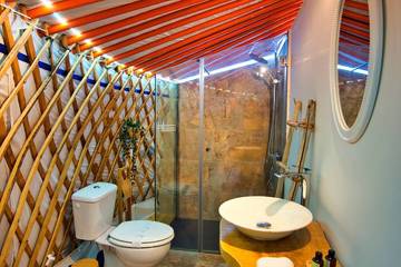 Cabaña De Madera para 2 Personas en Casas del Castañar, Provincia de Cáceres, Foto 4