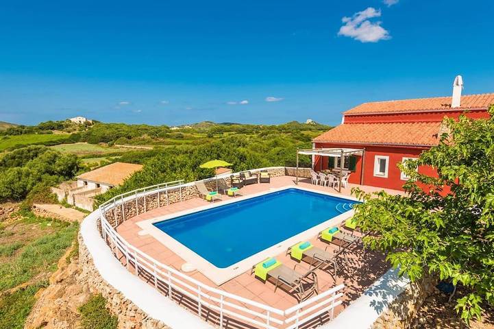 Ferme pour 8 personnes à Minorque