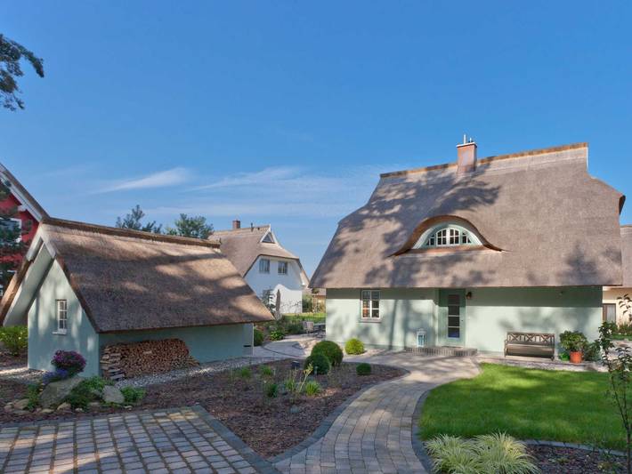 Ferienhaus für 6 Personen, mit Terrasse und Garten sowie Sauna in Kölpinsee