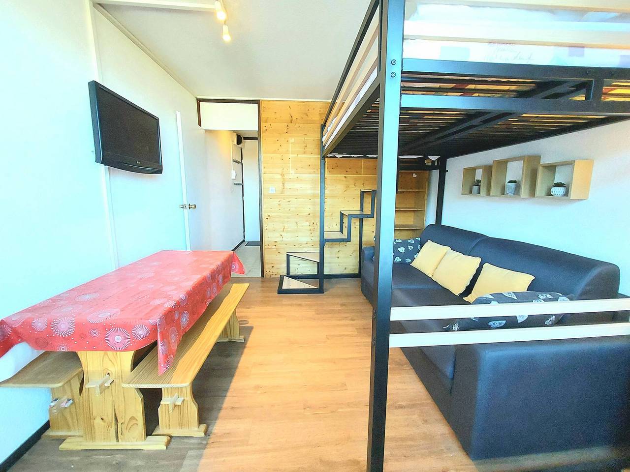 Studio entier, Studio cosy Plagne Centre pour 2 pers. avec accès direct aux pistes in Plagne Centre, La Plagne-Tarentaise
