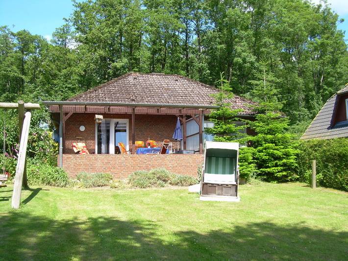 Ferienhaus mit Meerblick für 3 Personen, mit Terrasse und Garten in Schlei