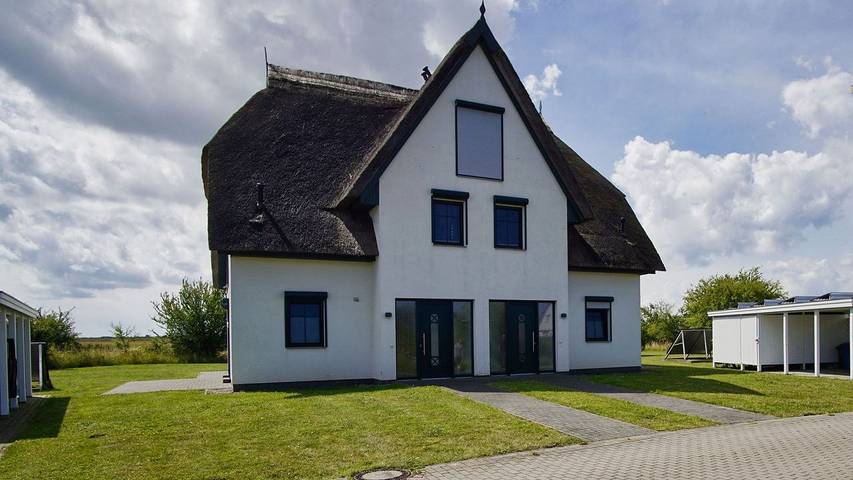 Ferienhaus für 6 Personen, mit Garten und Ausblick, mit Haustier in Vaschvitz