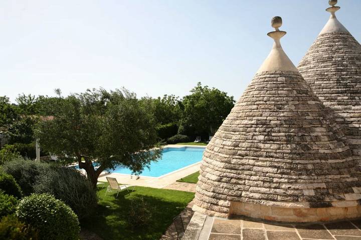 Maison de campagne pour 2 personnes, avec piscine ainsi que jardin et vue à Noci - 4