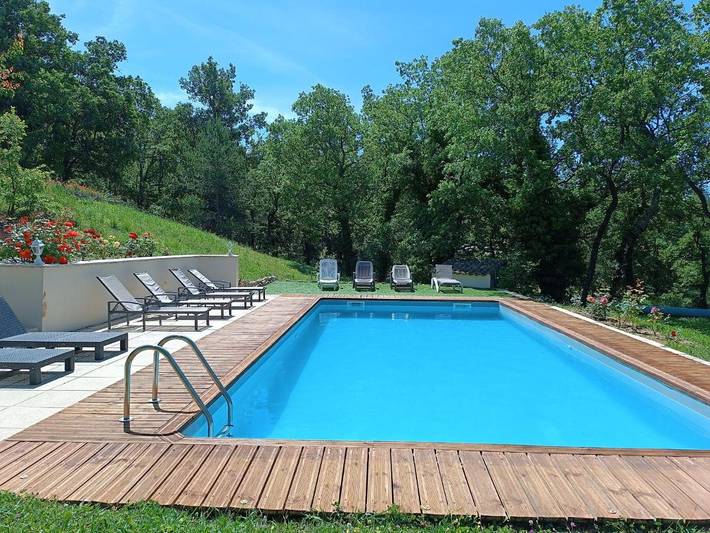 Chambre d’hôte pour 2 personnes, avec piscine ainsi que jardin et vue à Murs - 3